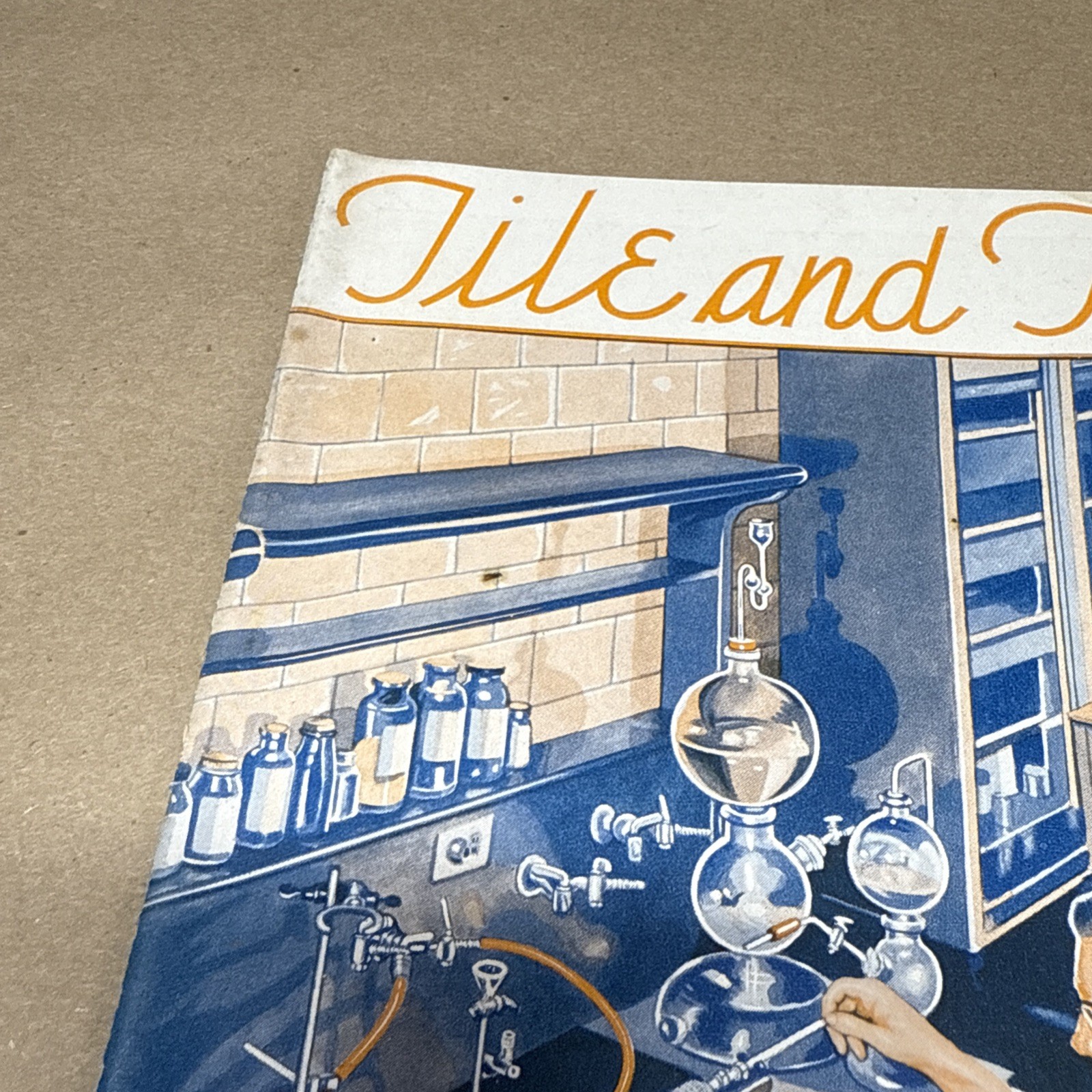Tile And Till Magazine Eli Lilly And Company March 1936 Indianapolis Indiana