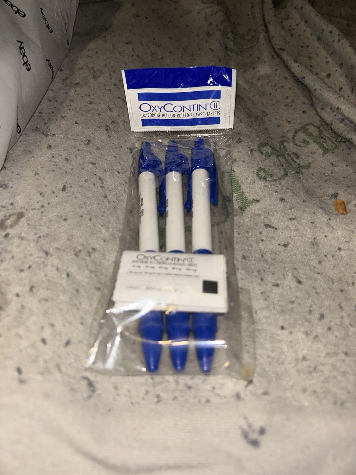 Oxycontin PENS Drug Rep Pharmaceutical Promo Sealed Original Package VERY RARE