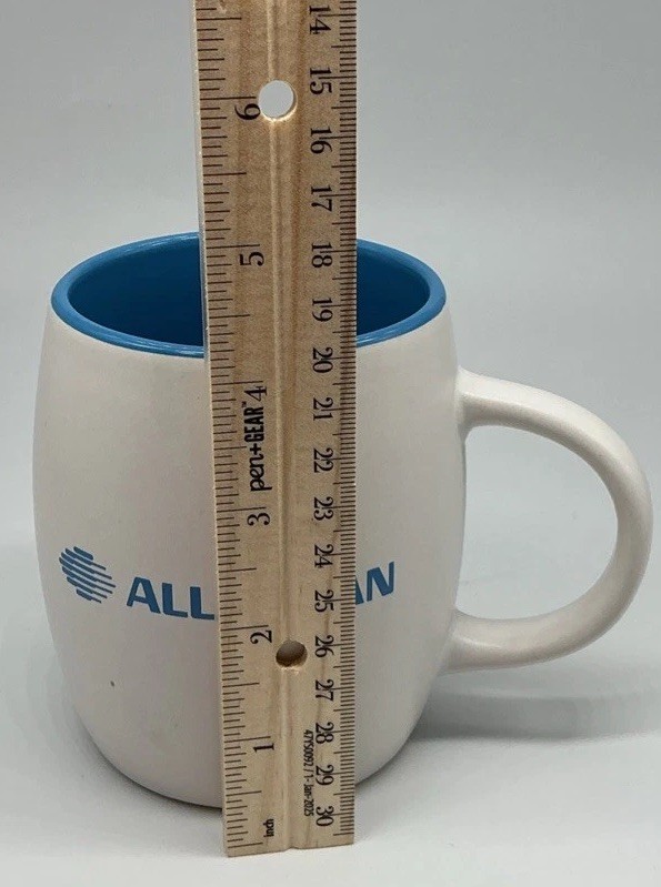 Allergan Pharma Logo Mug Pre‑AbbVie Branding Corporate Swag Collector Mug