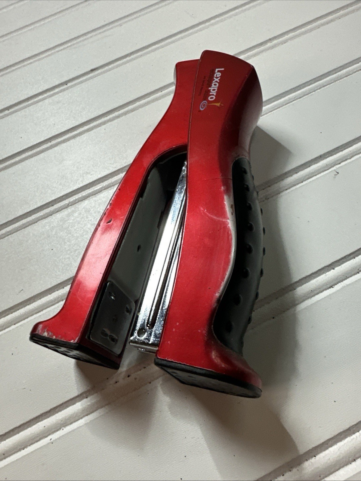 Lexapro Stapler RX Drug Rep Promo Item Escitalopram SSRI Red