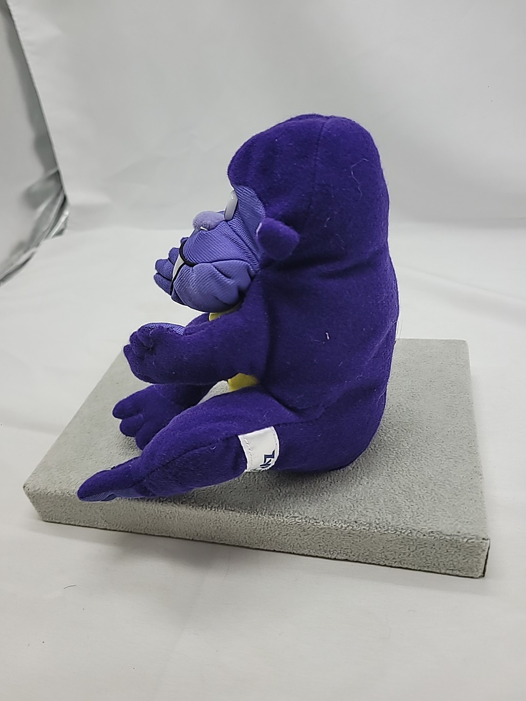 Zyrtec Purple Gorilla Plush Beanbag Toy Advertising Promo Pharmac Monkey 6″ 1998