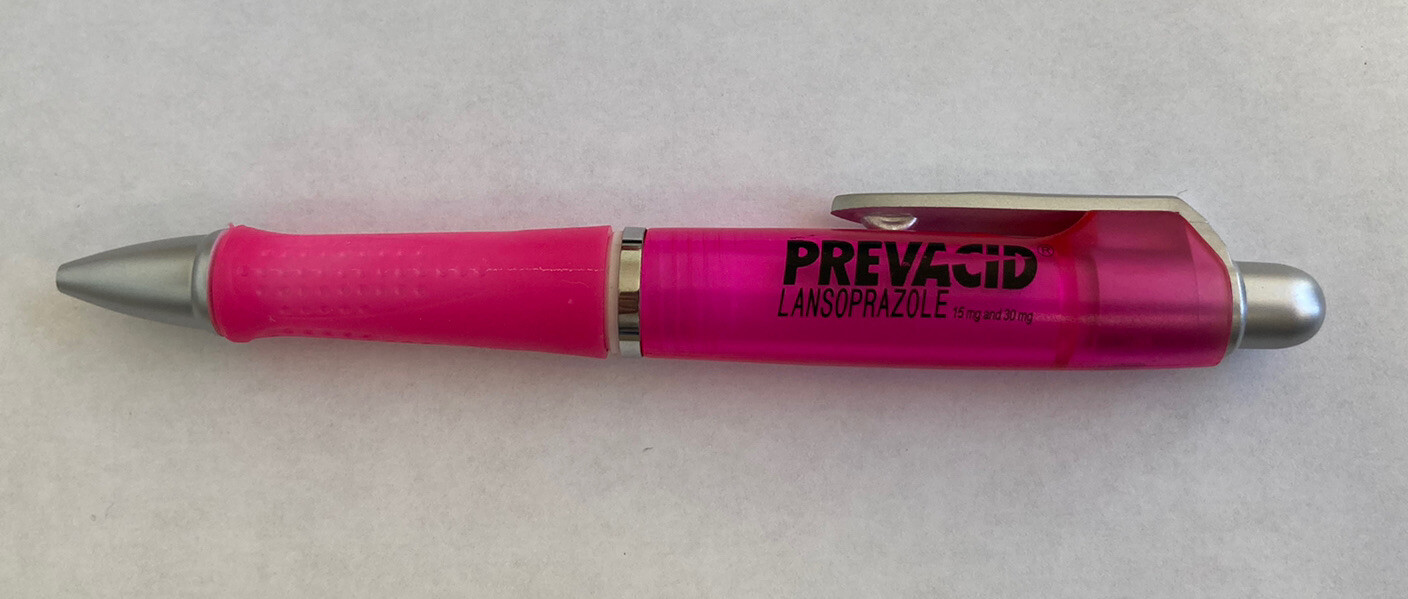 PREVACID Pharmaceutical Drug Rep Pen VERY RARE Advertising Collectible