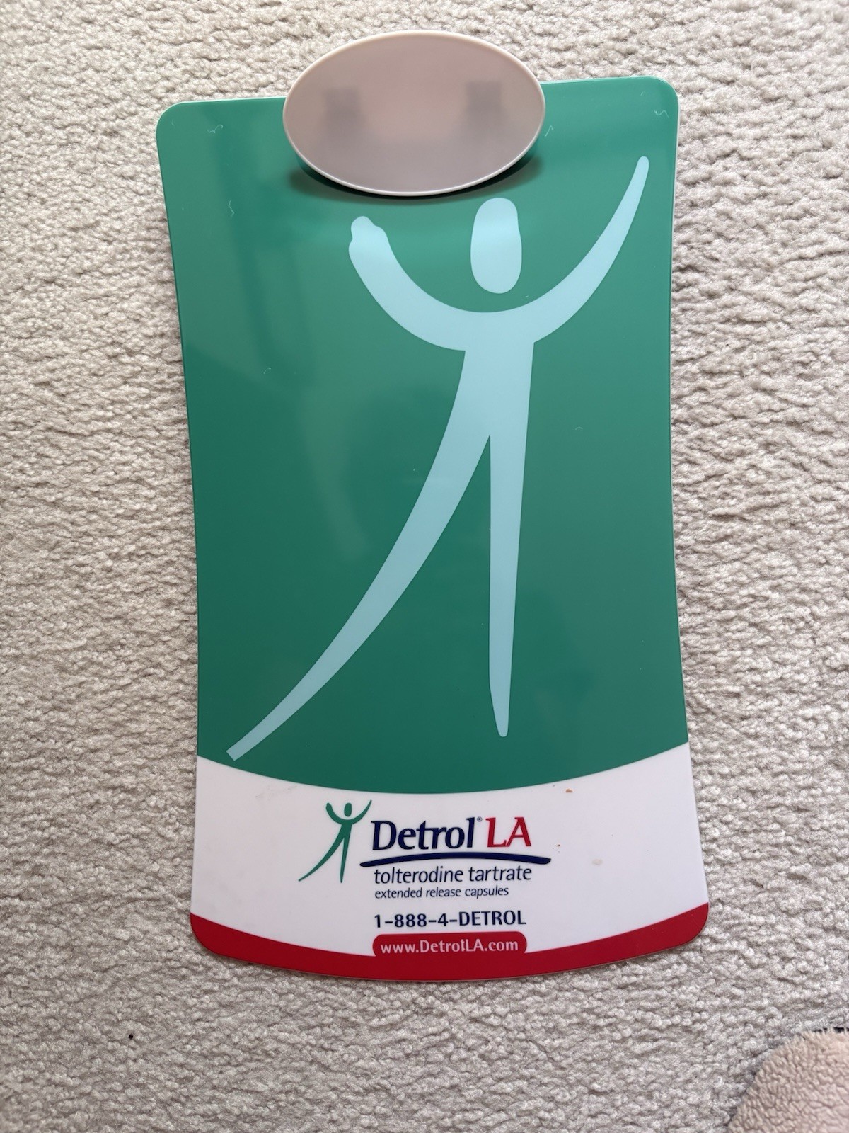 VIAGRA Pharmaceutical Drug Rep Advertising Long Two Sided Plastic Clipboard Rare