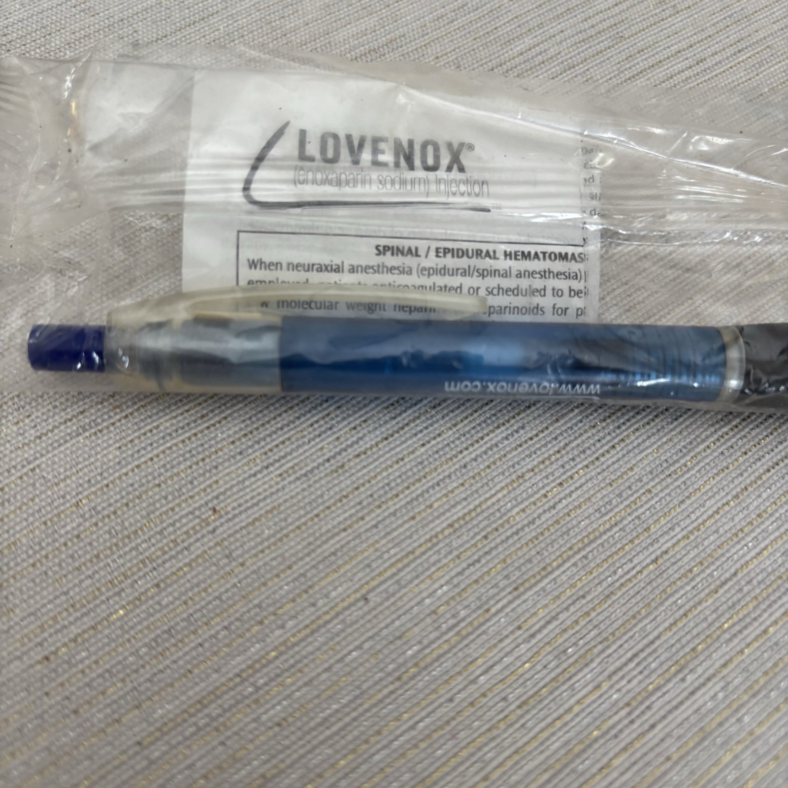 LOVENOX Drug Rep Pharma Pre-2005 Pen Still in Plastic NEW