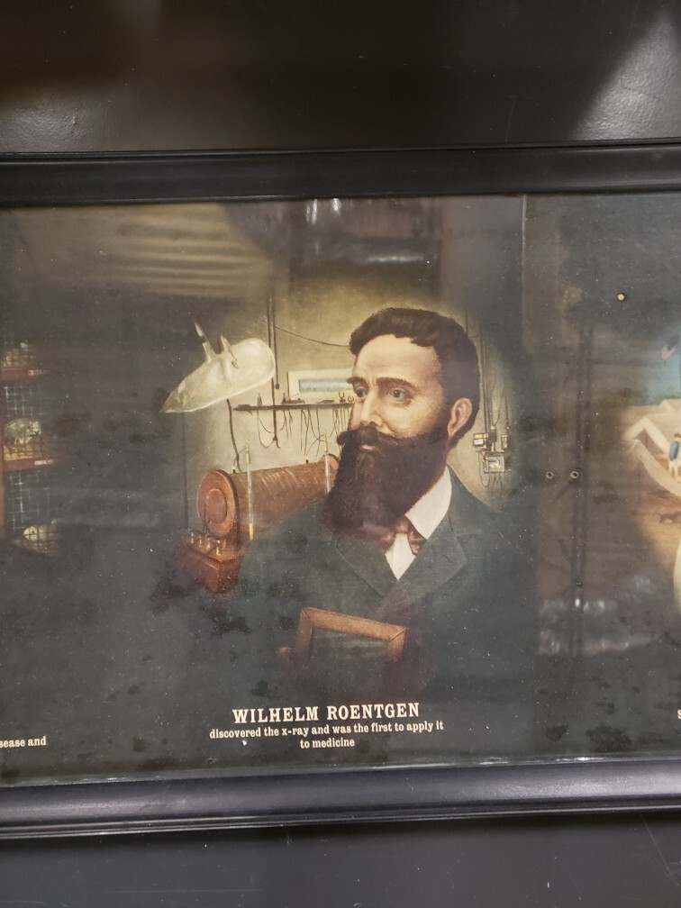1940s Pioneers Pharmaceutical Science Doctor’s Office/Pharmacy Cardboard Display