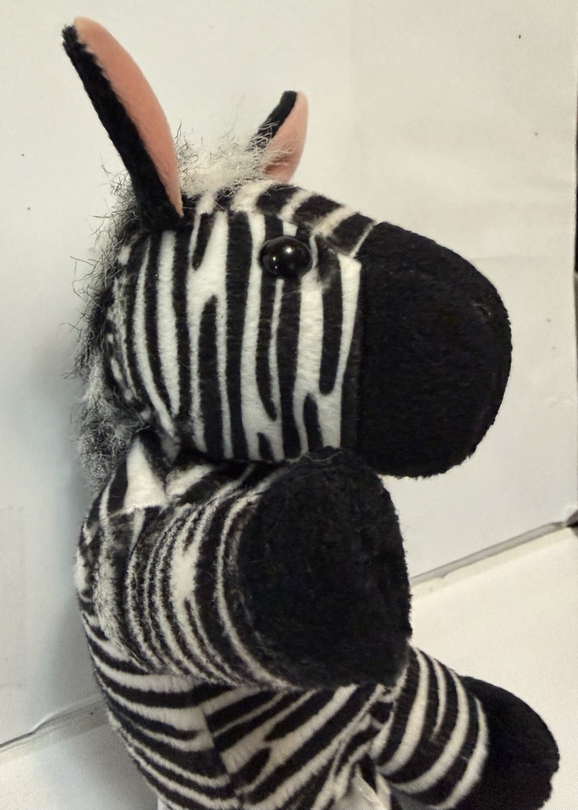 Zithro Zebra Plush Toy Drug Rep Pharmaceutical Promo Medical Advertising 1999 FS