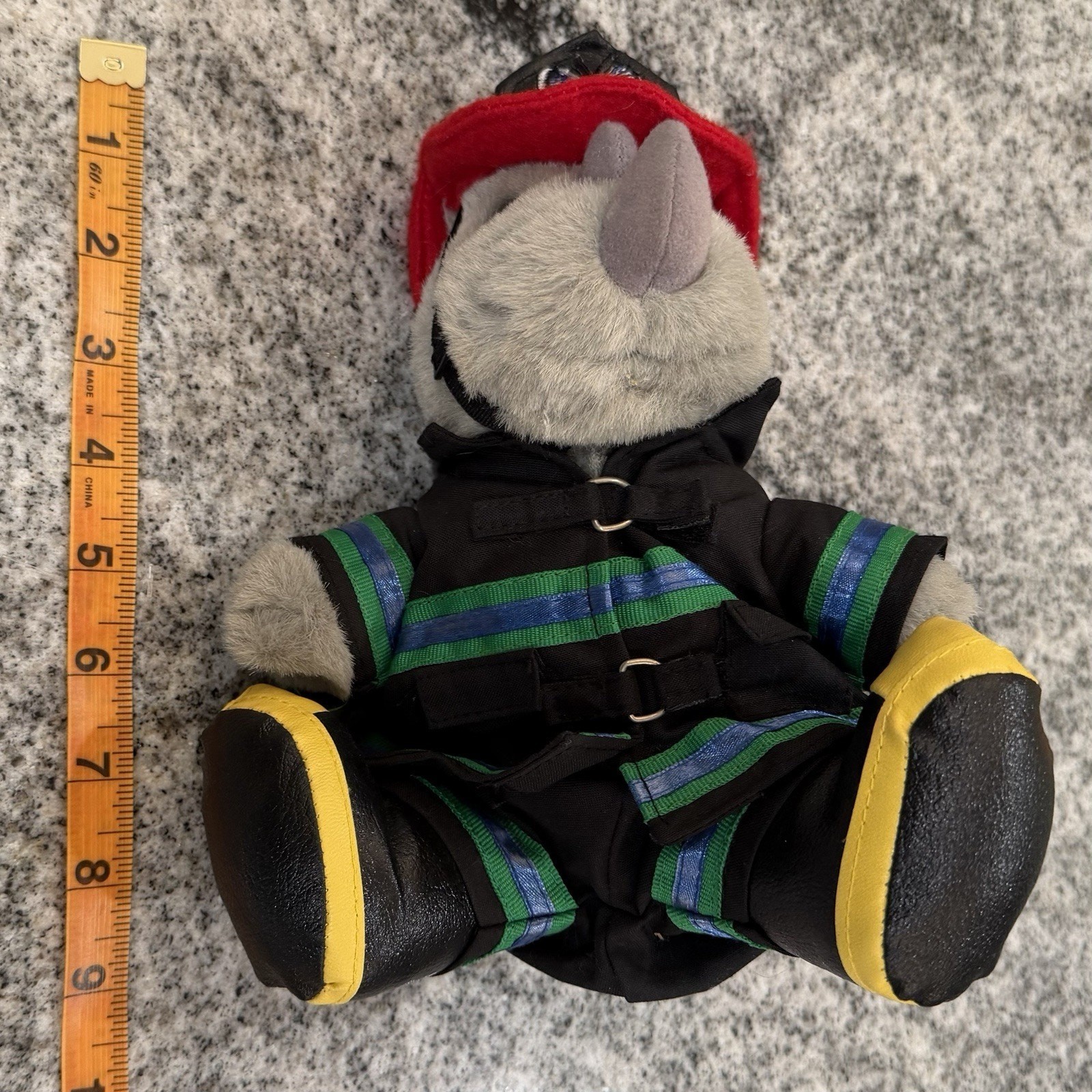 Pharmaceutical Advertisement/Promo LOT-Rhinocort Aqua-Fire Biker Police Plush