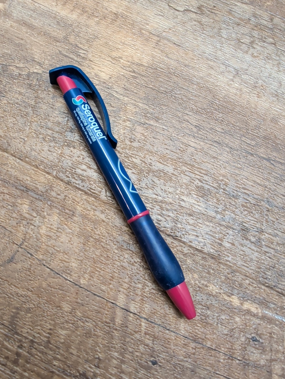 Seroquel Pen Drug Rep Pharmaceutical Promo Medical Advertising Cotapaxi