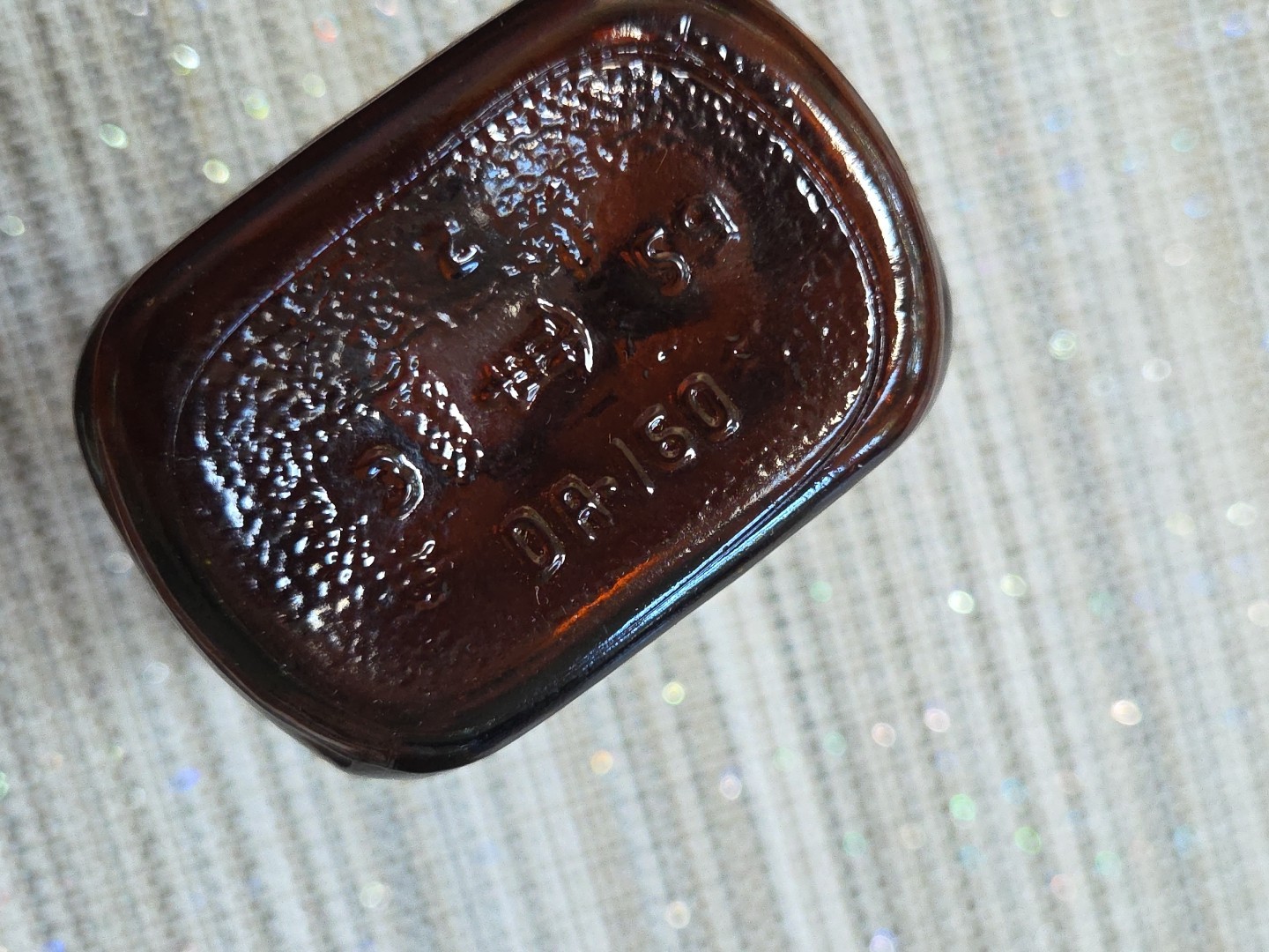 100 Tablet Vintage A.S.A CODIENE Empty Bottle Dispensing 1960s Narcotic Lilly