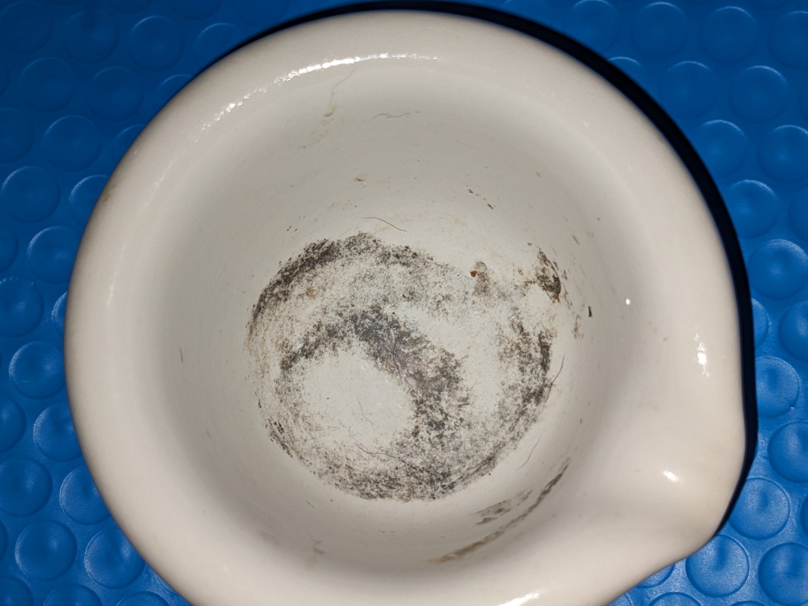 Vtg Porcelain Mortar & Pestle Coors USA 522-00 Matched Set Apothecary