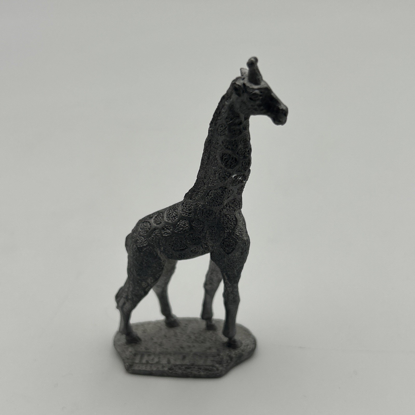 Trandate Labetalol Pewter Giraffe Figure Pharmaceutical HCI Advertising