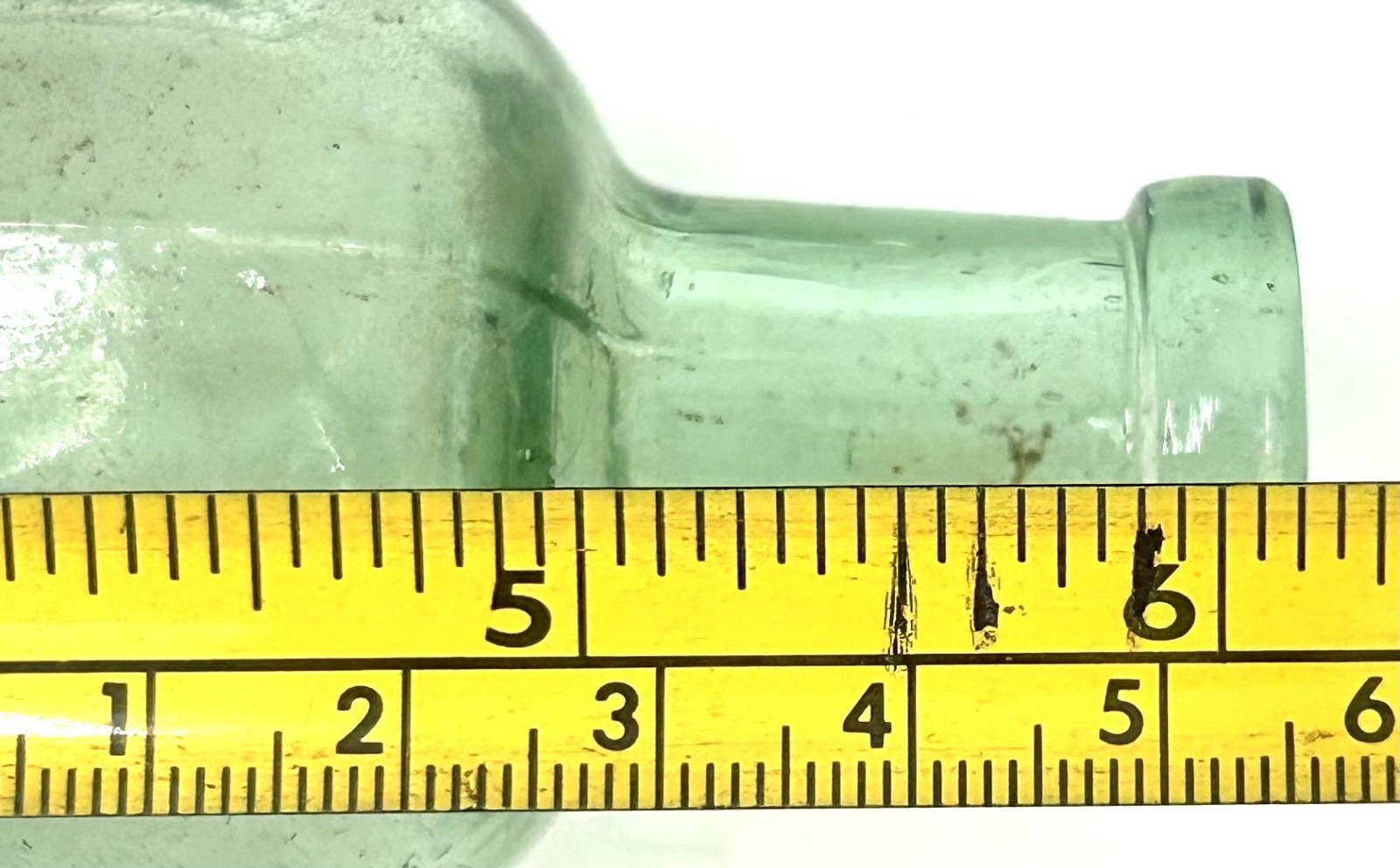 🔥TUTTLE’S ELIXIR🔥 EMPTY Medicine *12-sided* Boston Pharmacy Aqua Glass Bottle