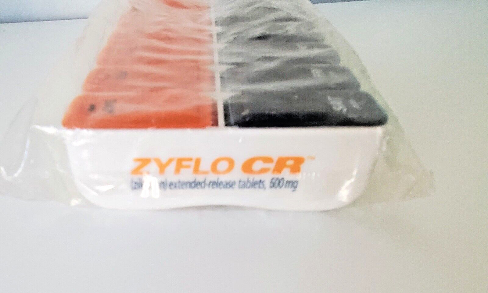 7 Day Weekly Pill Organizer AM PM Case 2 X A Day Vintage Pharmaceutical Zyflo