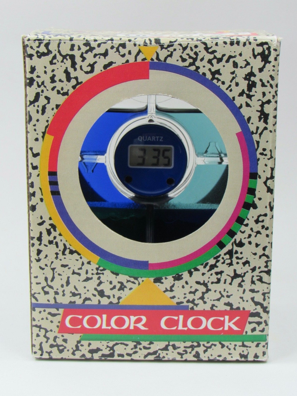 Zoloft Blue Water Digital Desk Color Clock Drug Rep Pharmaceutical Promo RARE