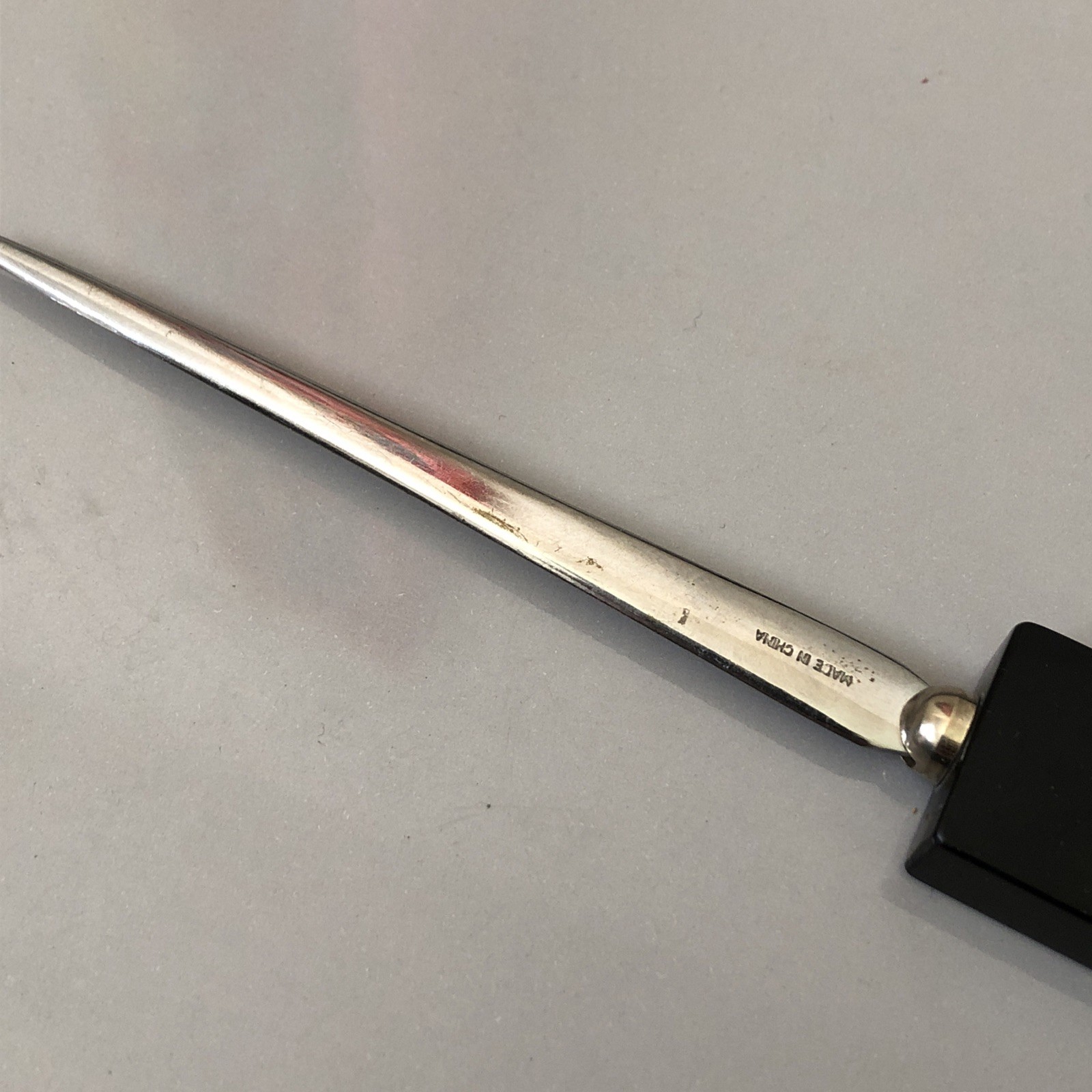 VTG Drug Rep Pharmaceutical Promo Letter Opener PREMARIN Lucite Encased Capsules