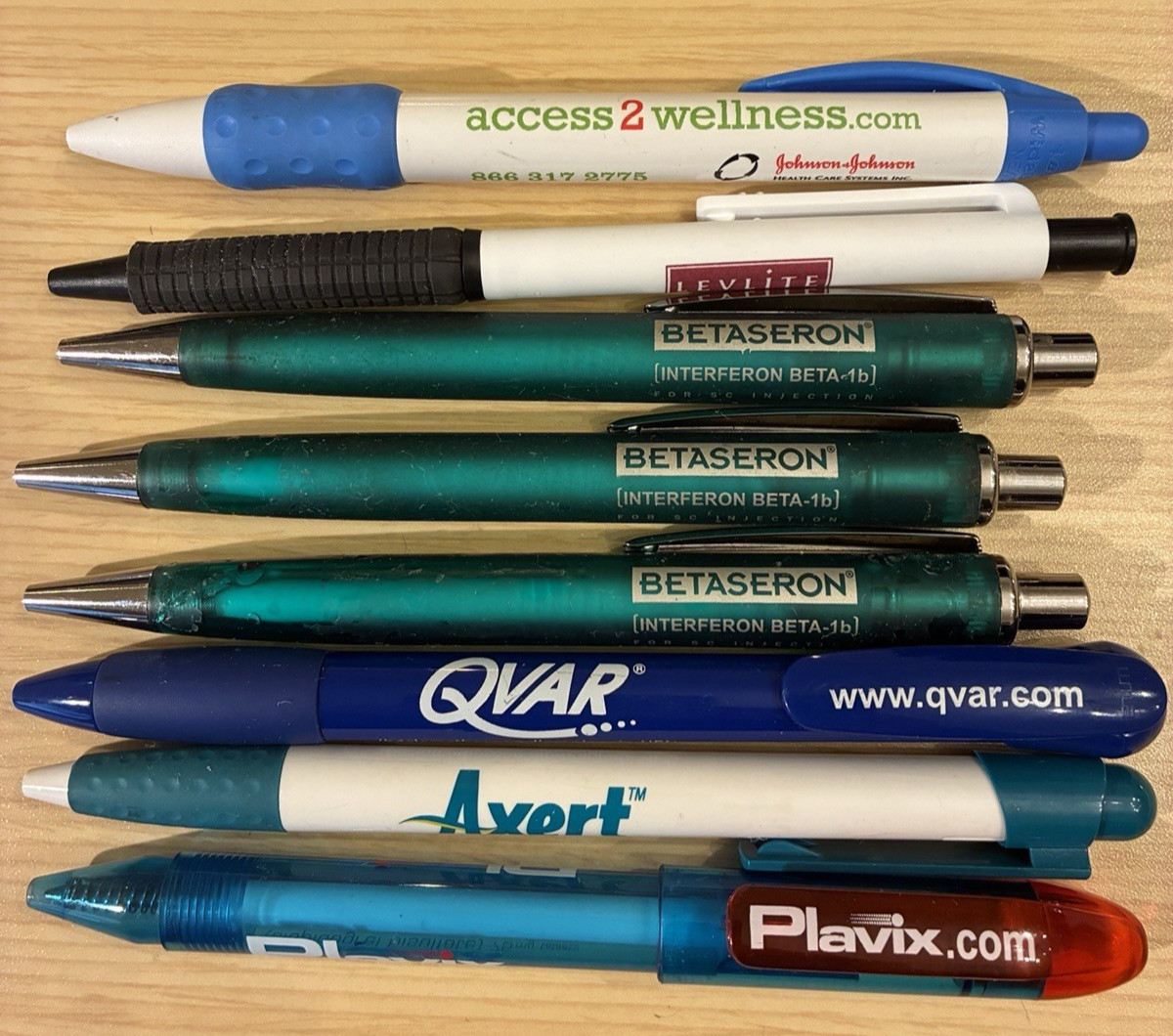 Lot: 20 Pharmaceutical Drug Rep Pens: Allegra Zyrtec Celebrex Plavix J&J etc