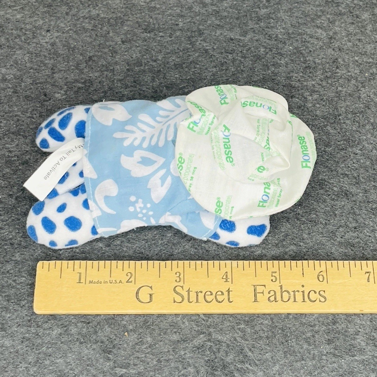 Flonase Nasal Spray Leopard Cat Plush Pharmaceutical Promo Toy Allergy NO SOUND