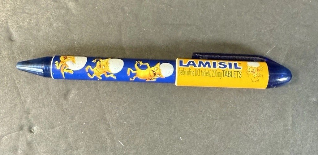 Drug Rep LAMISIL Collectible Pen with “Digger the Dermatophyte”