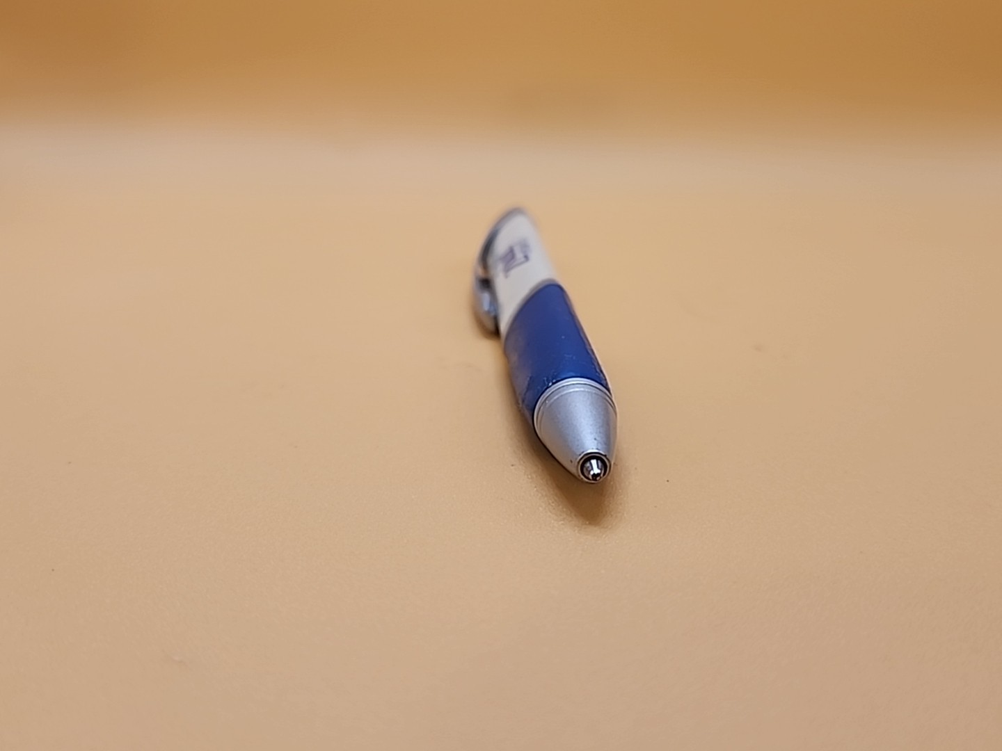 Vintage Zoloft Pen Drug Rep Advertising Blue Silver White Elephant Gift