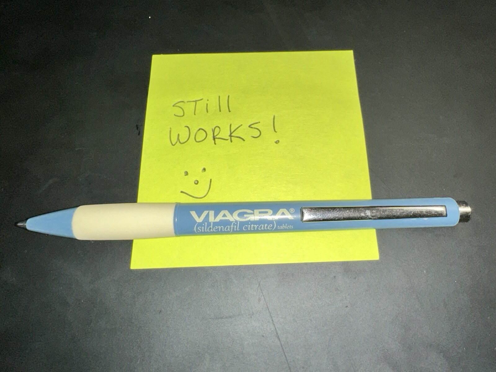 Vintage OG Drug Rep VIAGRA Collectible Ball Point Pen RARE 1990s