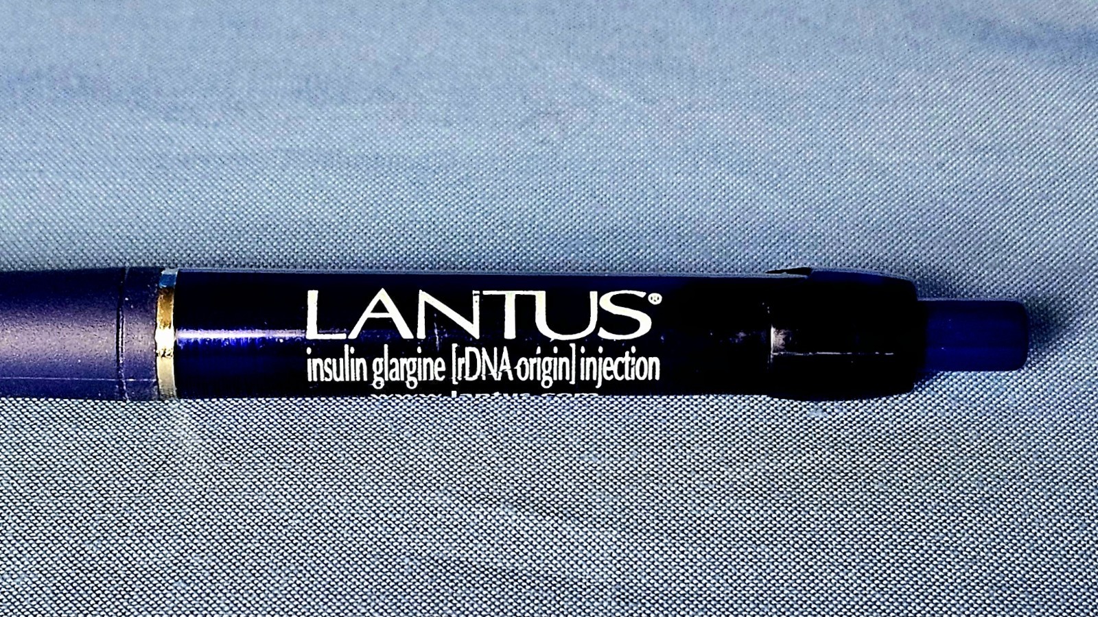 LANTUS Pharmaceutical Gel Ink Pen Drug Rep Collectible RARE Advertising Swag NEW