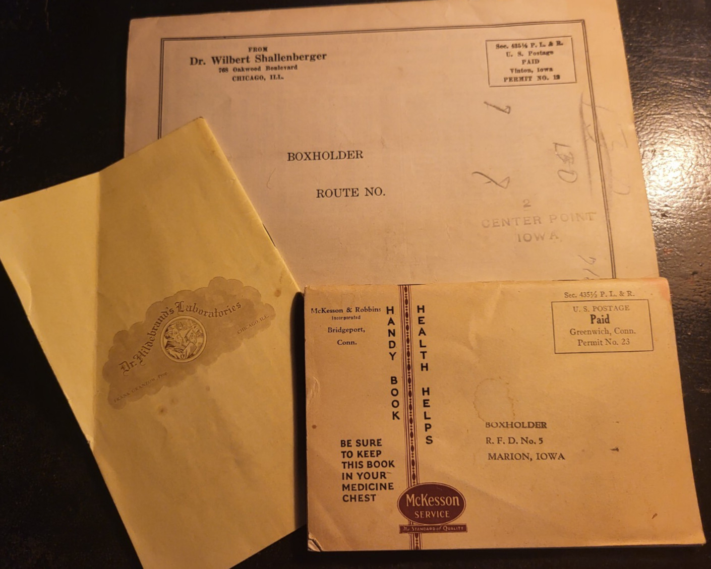 Vintage Medical Ephemera First Aid Advertising Pamphlets 1930’s Doctor Gift