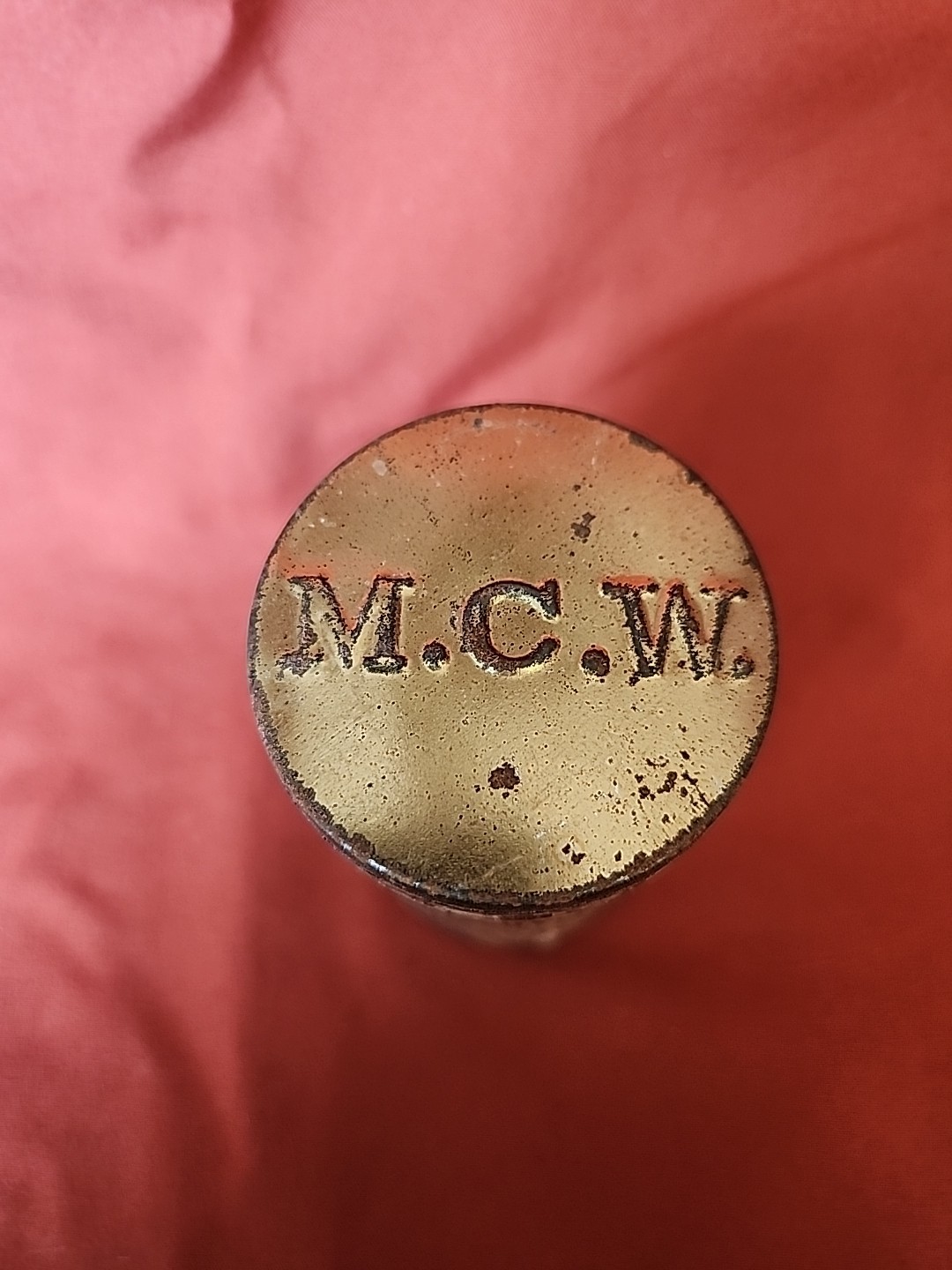 Mallinckrodt Chemical Works Iron Phosphate Scales Vintage Pharmaceutical Tin