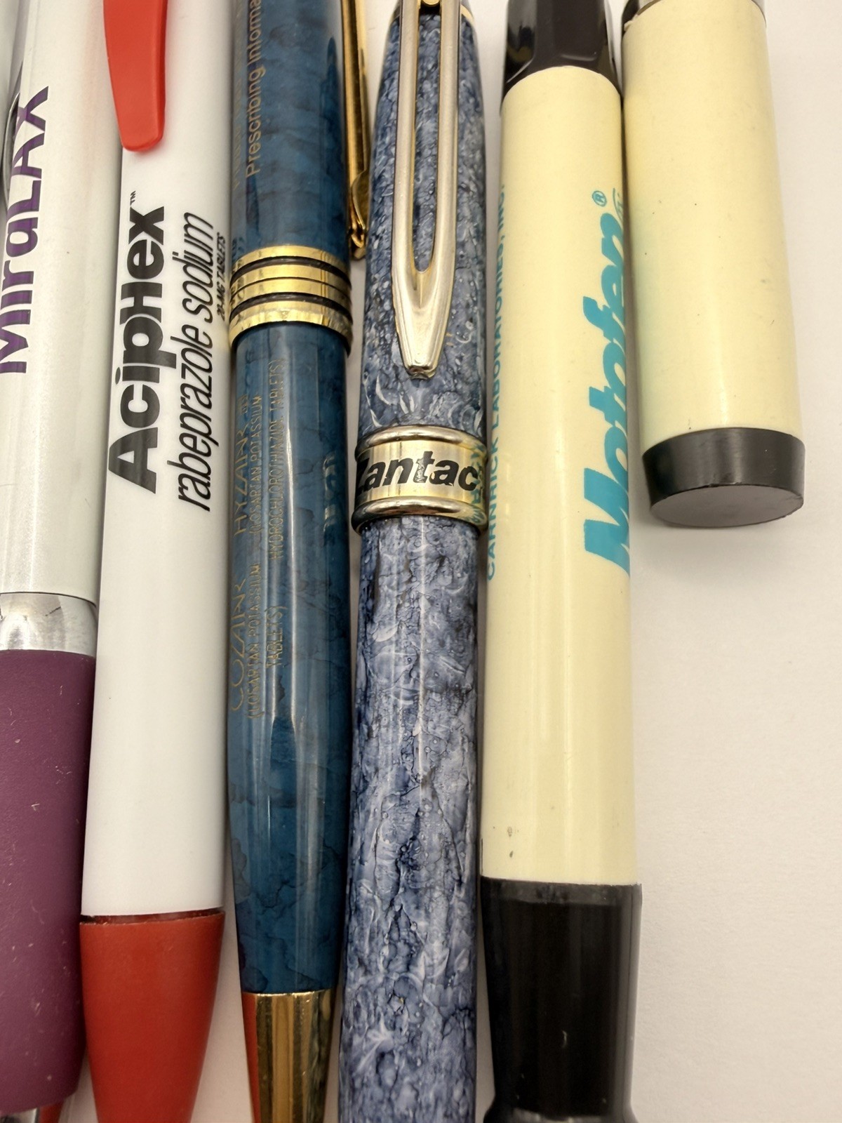 Pharmaceutical Drug Rep Pens Lot Of 10 big pharma *needs ink refills* read*