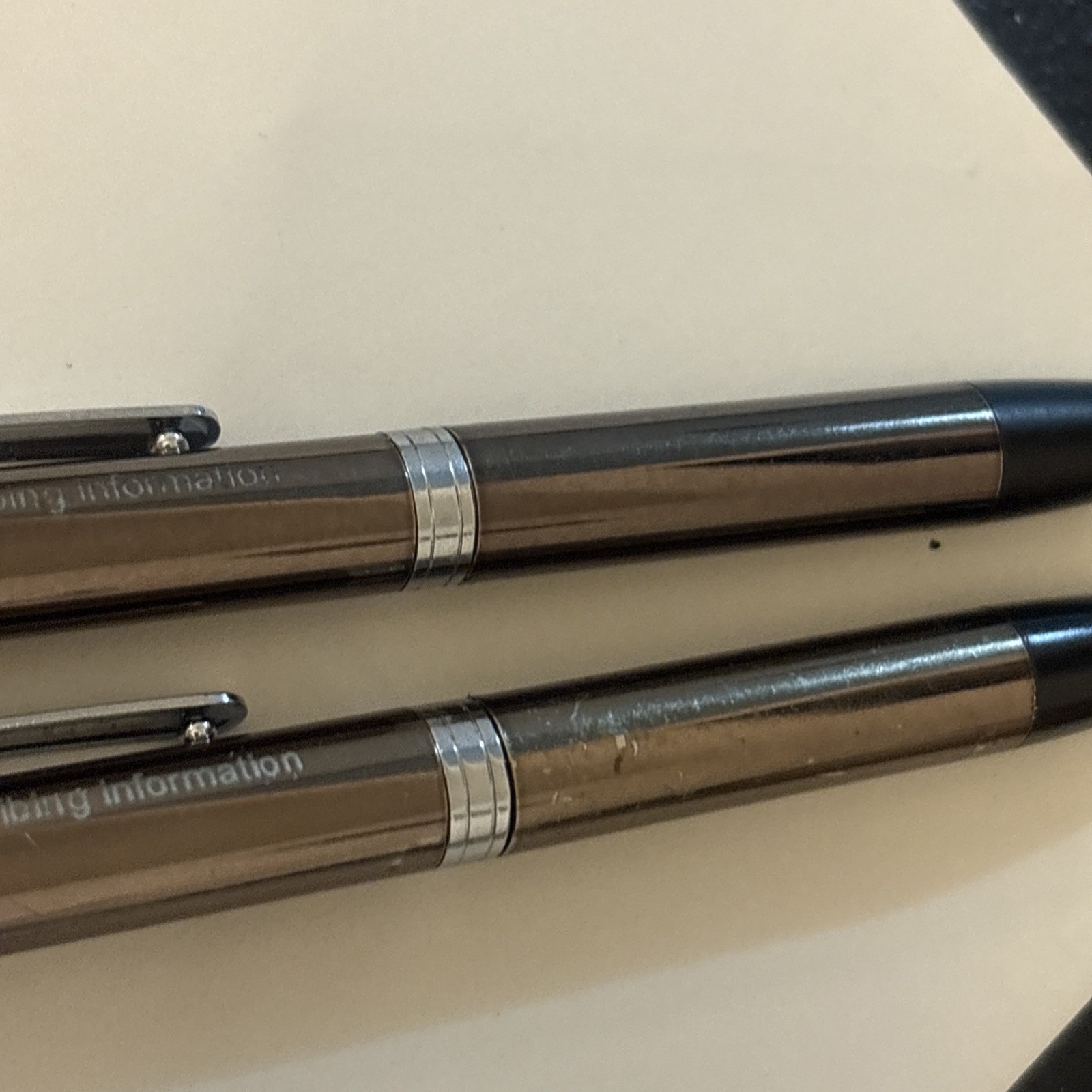 Pharmaceutical Pen Depakote ER drug rep Twist Point Heavyweight Brown Silver Lot