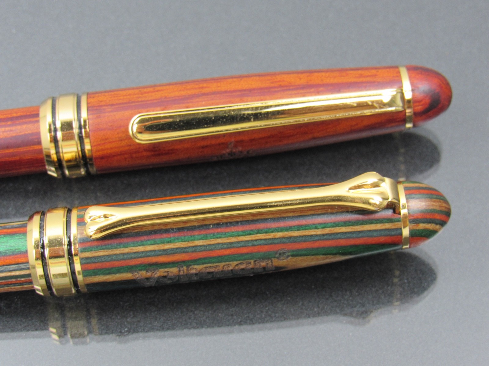 Stained Wooden Voltaren & Estraderm PENCIL & PEN Drug Rep Pharmaceutical RARE