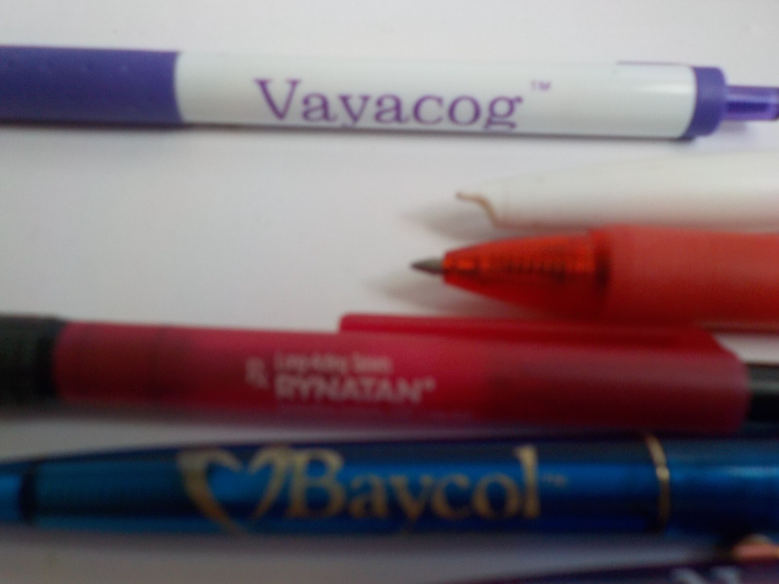 9 DRUG REP PENS ACEON VAYACOG BAYCOL KETEK RYNATAN SPIRIVA CARDIZEM CD NATAFORT