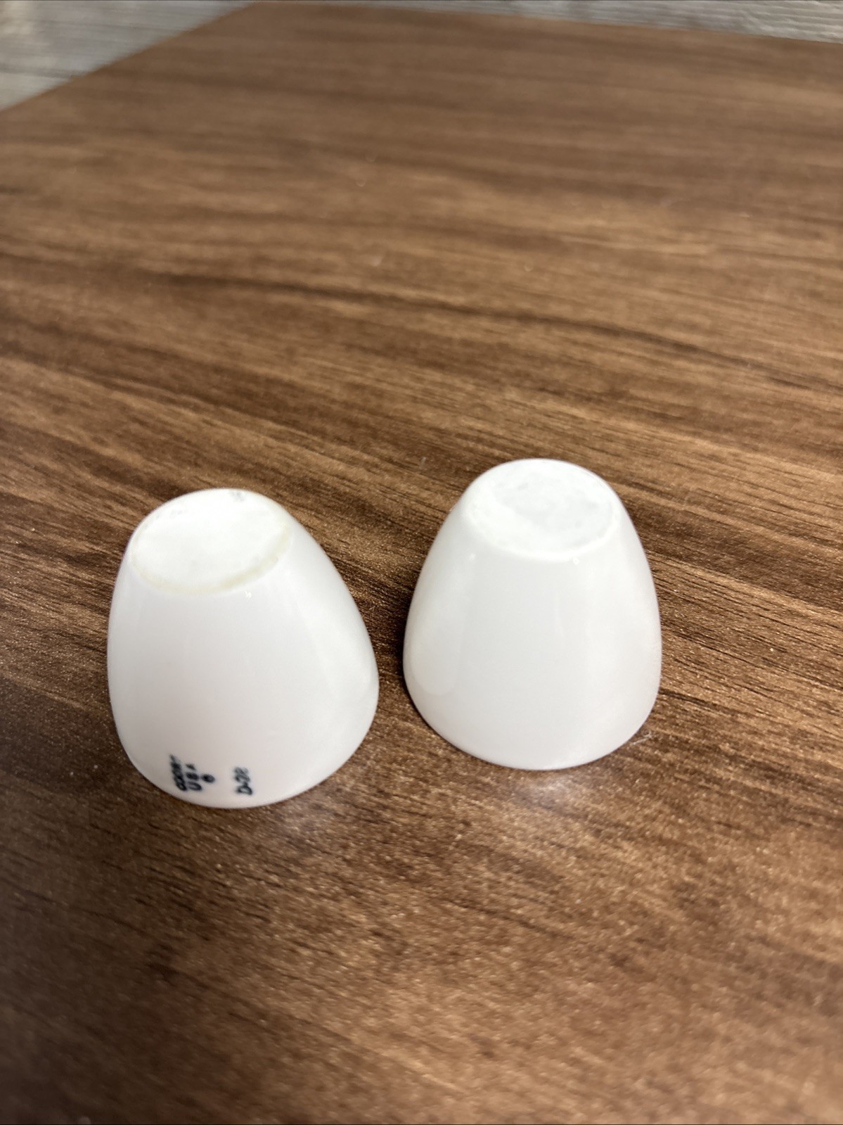 Vintage Coors Porcelain Crucibles Set of 2 Labratory Medical Equipment USA Made