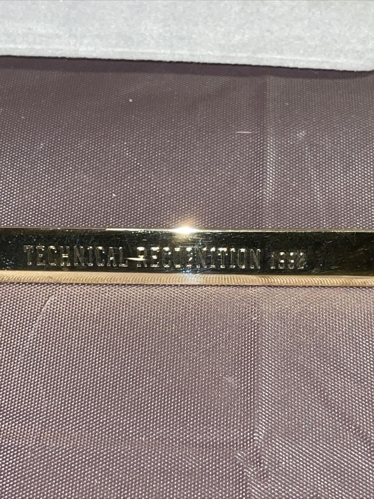 Vintage Roche Pharmaceutical Recognition Pen HIVID MAZICON Roche 1992 Gold Metal