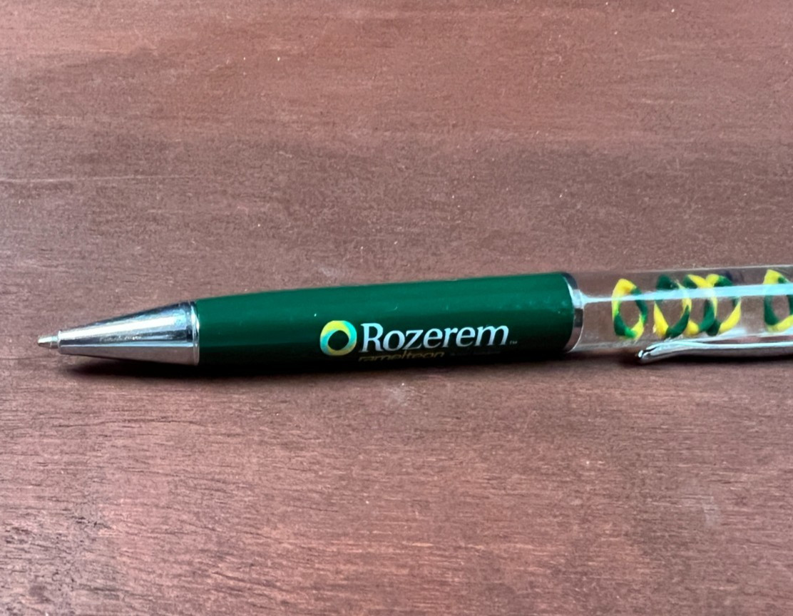 Rozerem Ramelteon Floaty Pen Medication Pharmaceutical Advertising