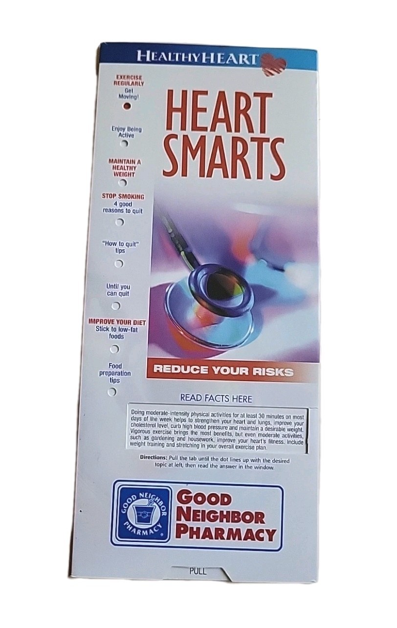 Vintage Good Neighbor Pharmacy Brochure Pocket Slide Info Ephemera Healthcare
