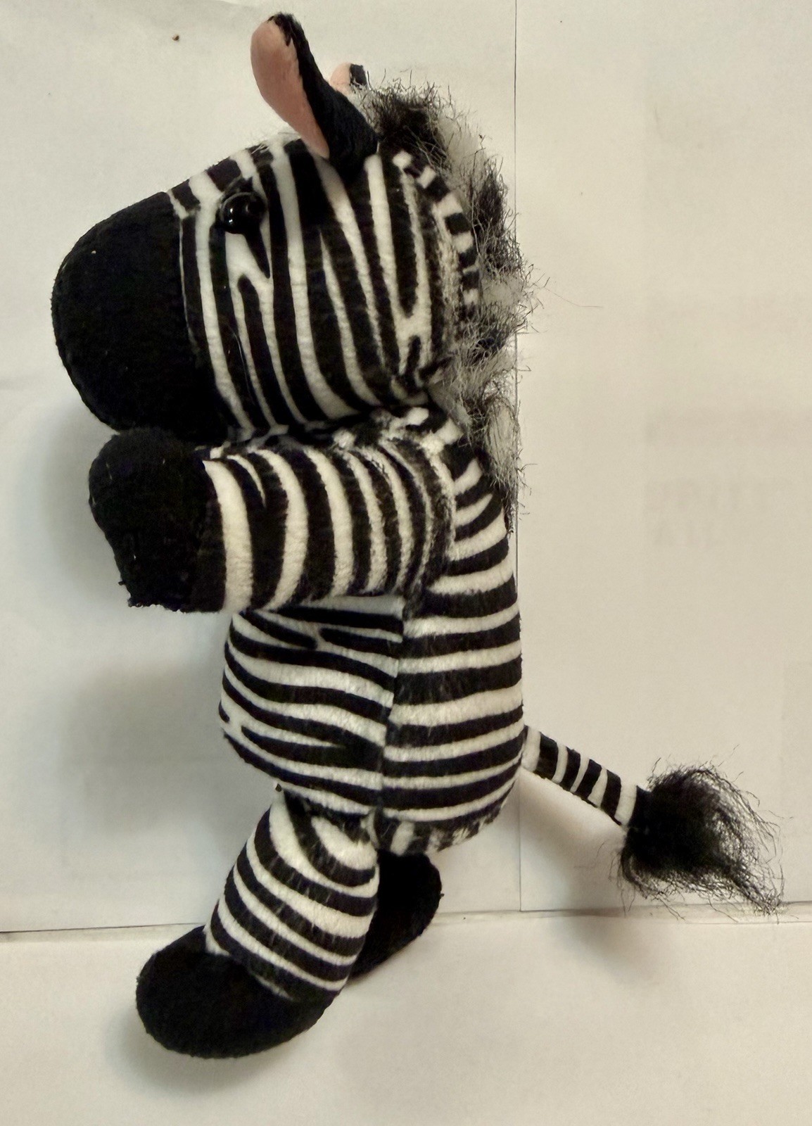 Zithro Zebra Plush Toy Drug Rep Pharmaceutical Promo Medical Advertising 1999 FS