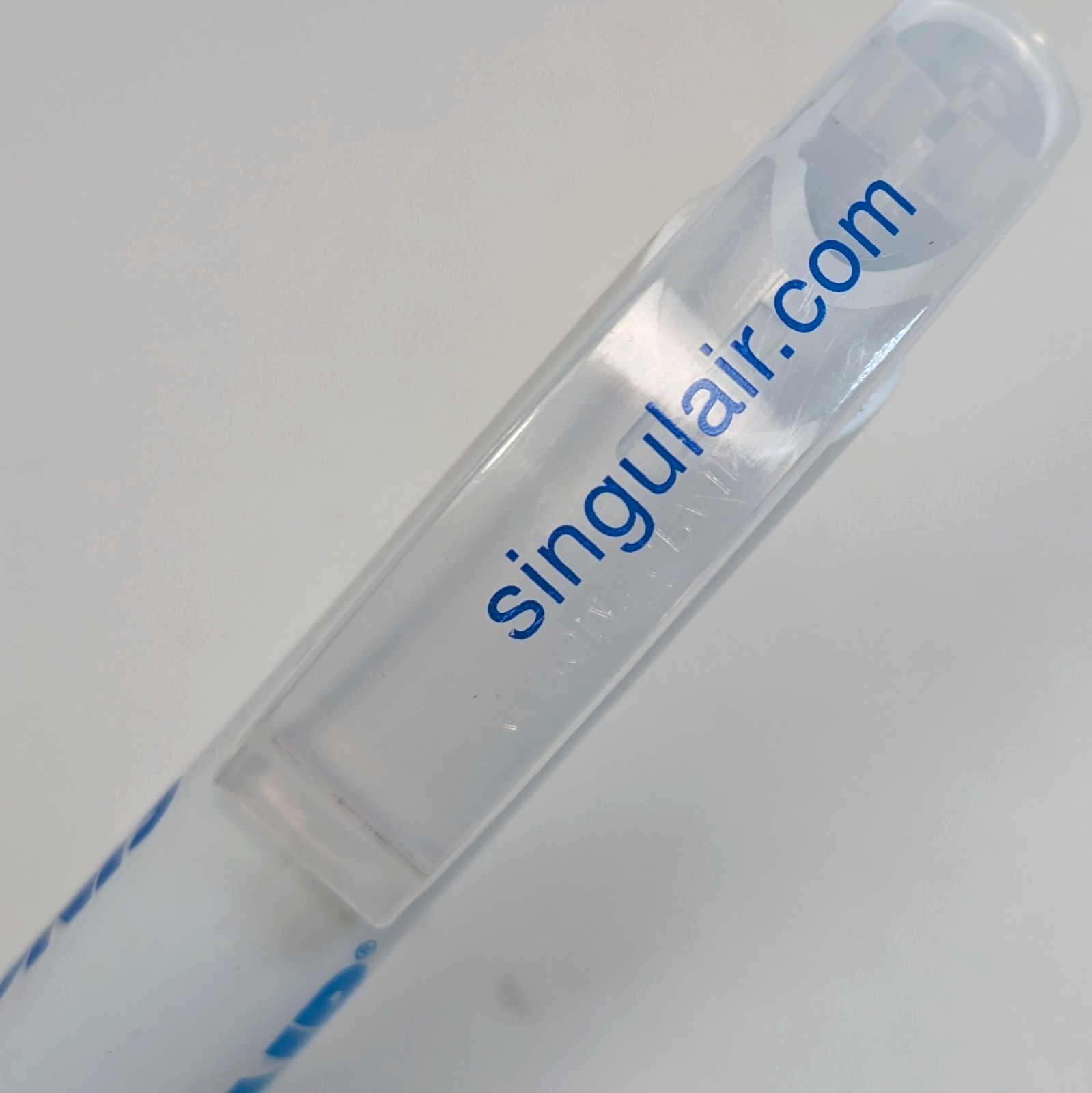 Pharmaceutical Drug Rep Pen Singulair Advertising White Blue