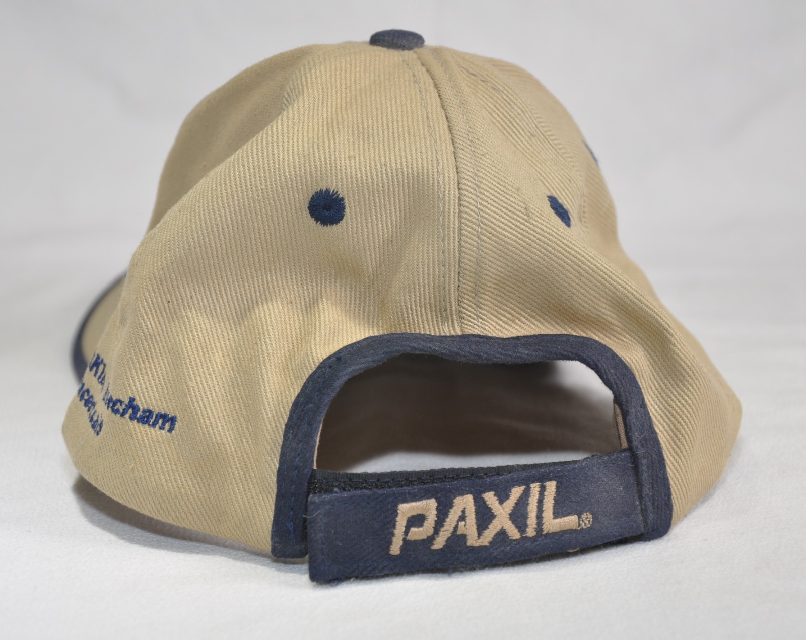 Paxil Baseball Cap Hat Pharma Pharmaceutical Drug Rep SmithKline Beecham RARE