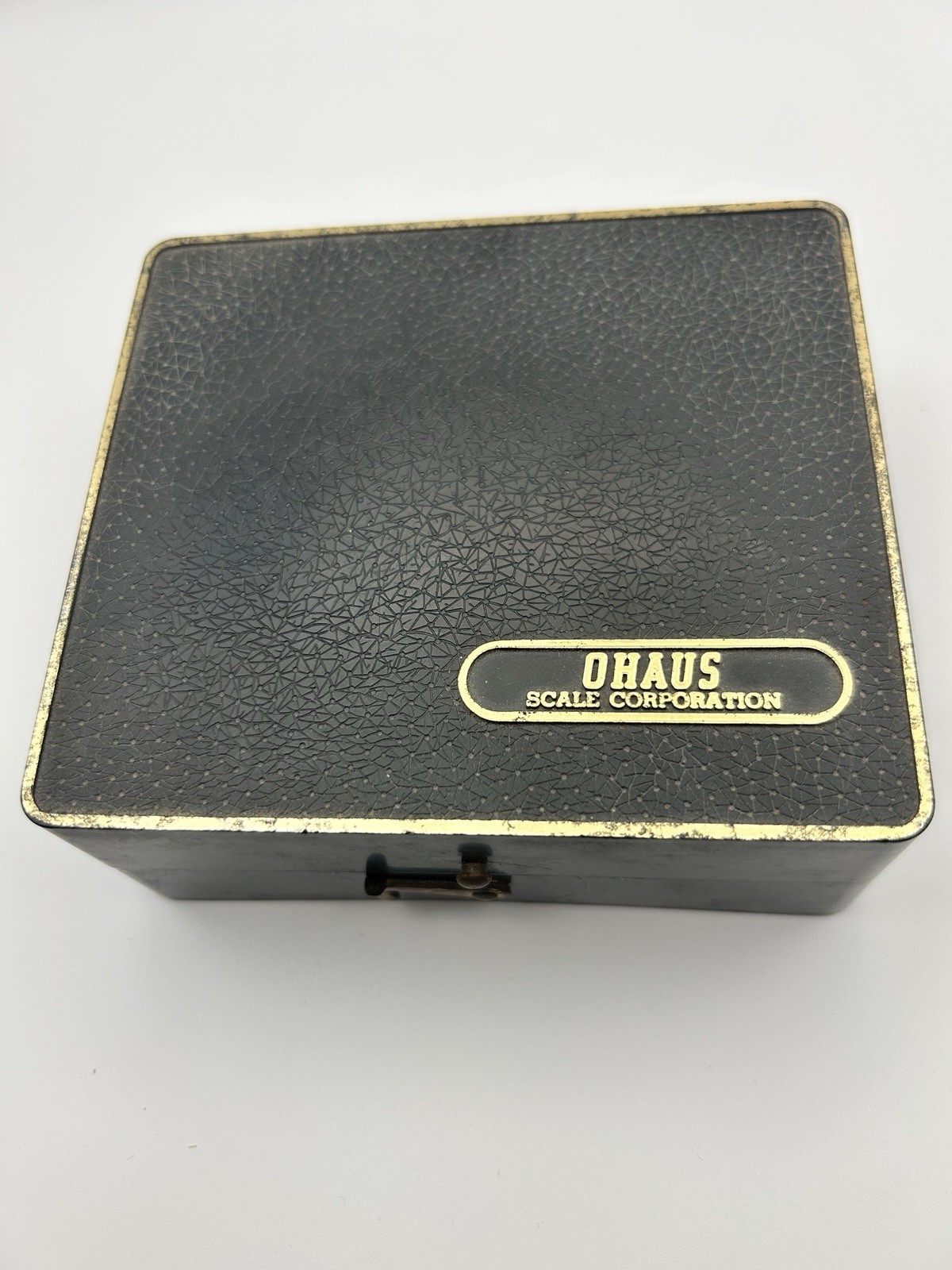 Vintage Ohaus Model 5601 Brass Pharmacy Calibration Weights Set Incomplete