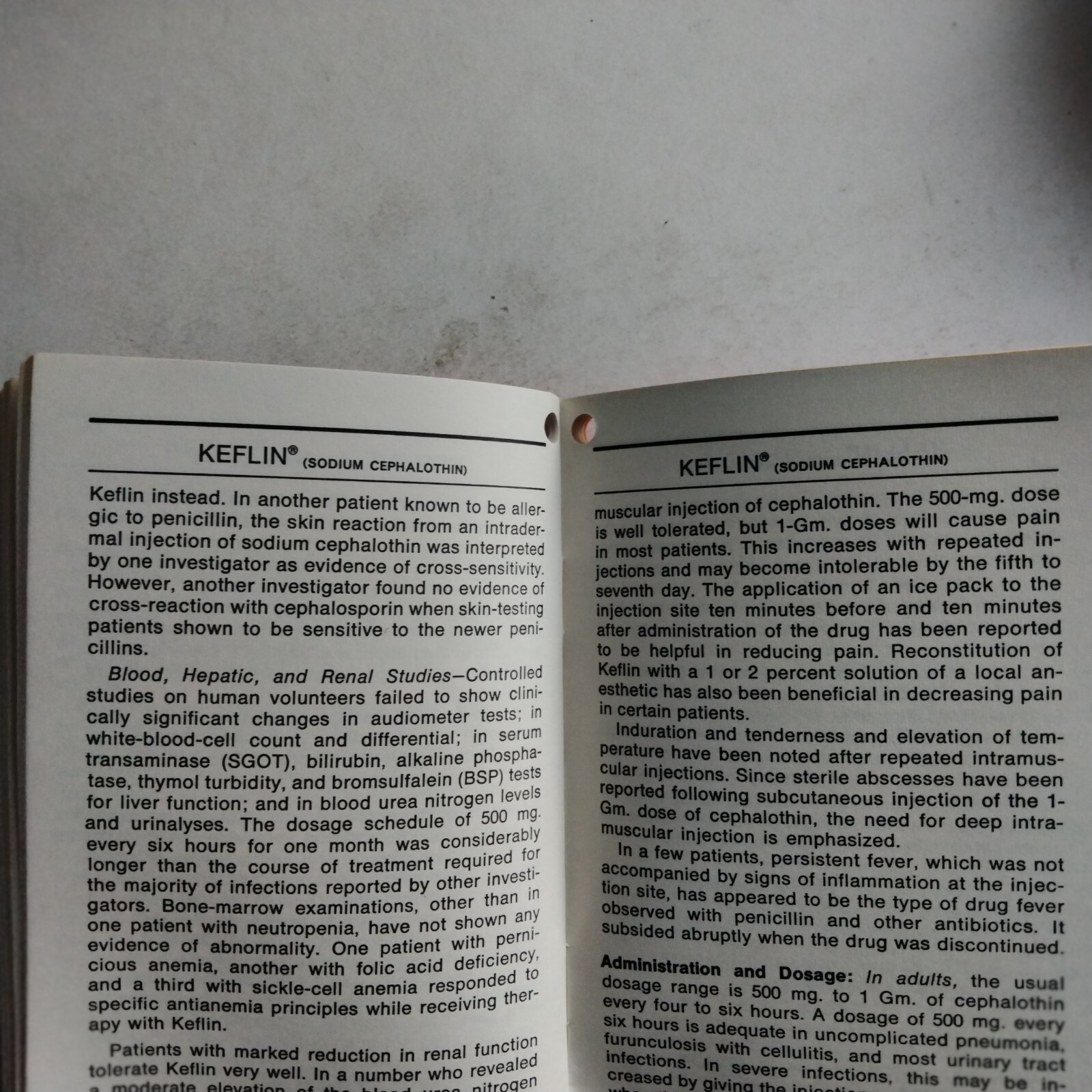 Information At A Glance Eli Lilly Booklet Teflon Laura Dean 1970Complete