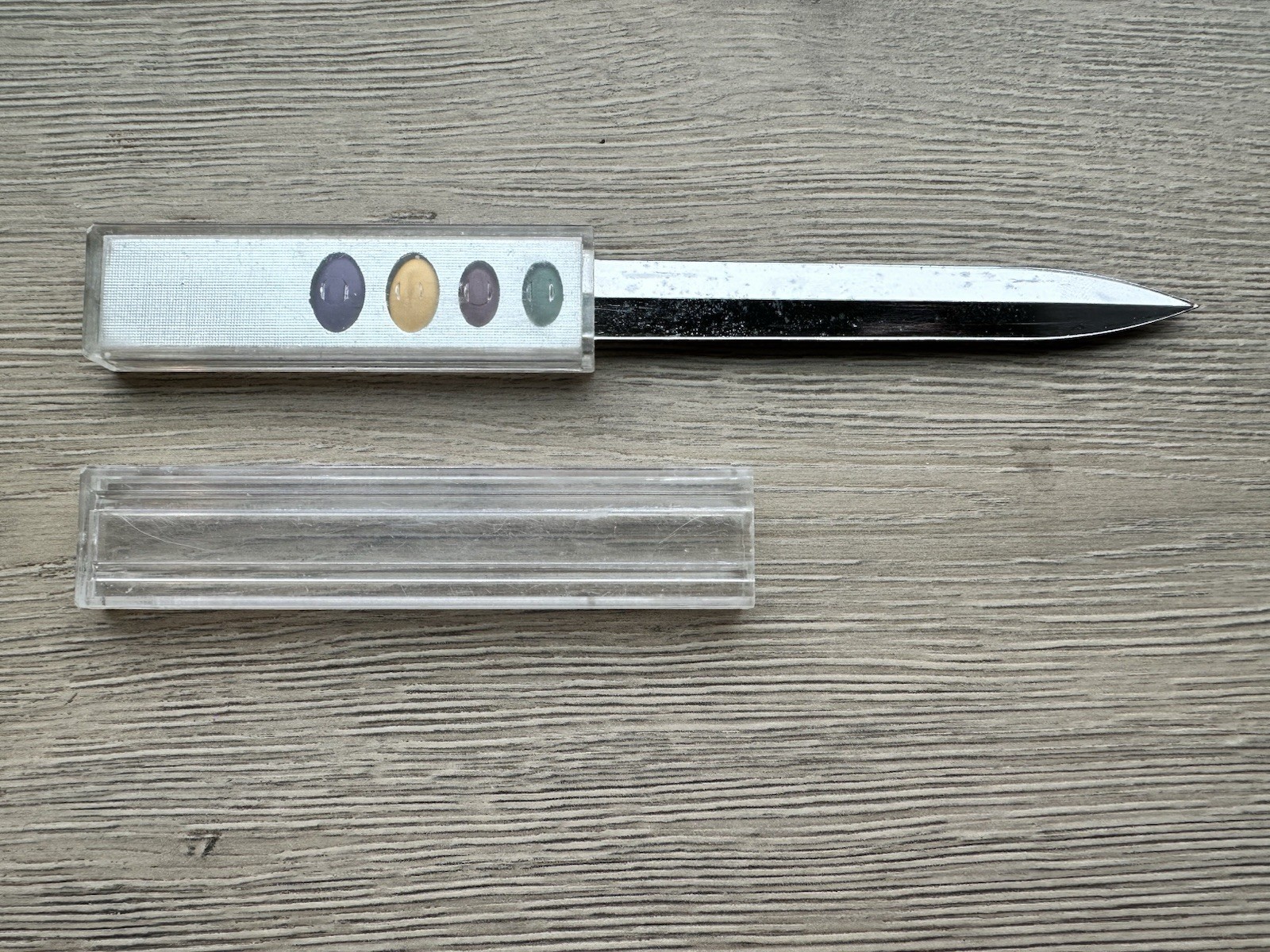 VINTAGE AYERST PREMARIN ADVERTISING SALESMAN LETTER OPENER PHARMACEUTICALS SALES