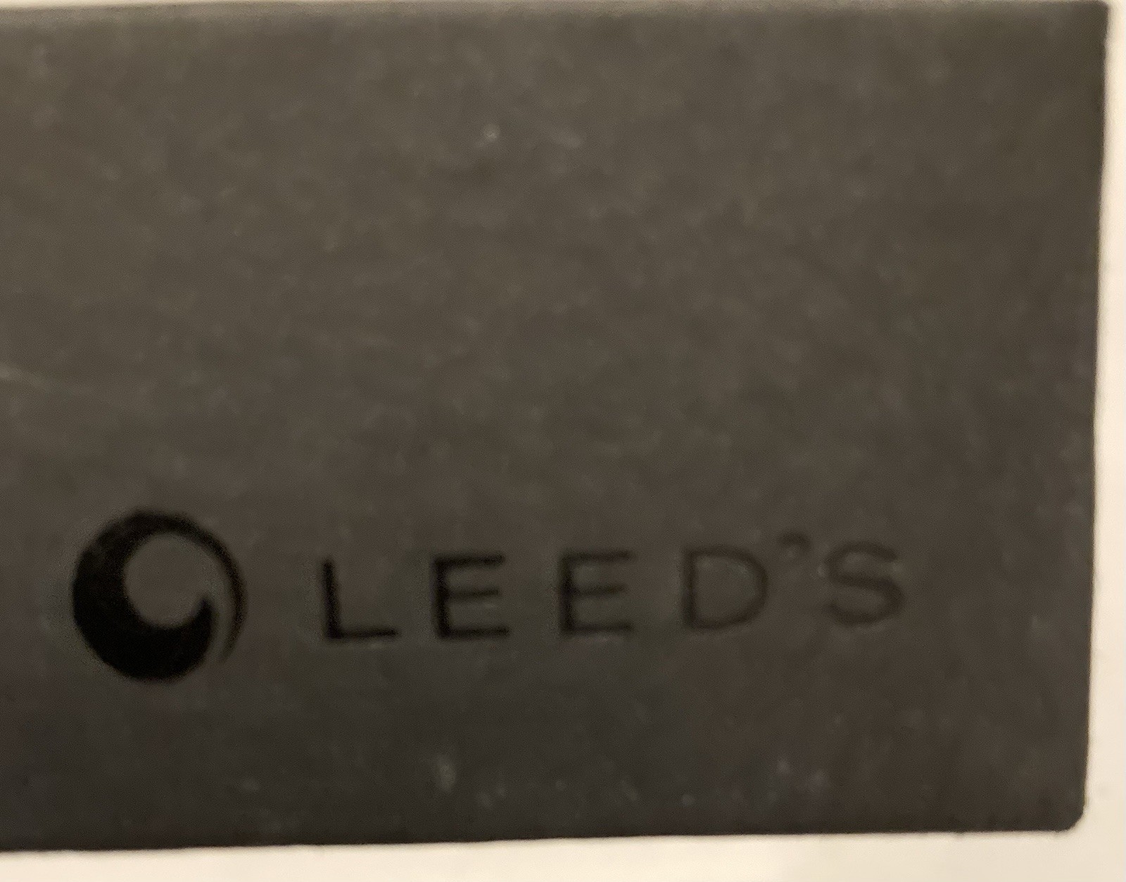 Leed’s Novartis Pharmaceutical Promo Pen NIB Silver Needs Ink Advertising Logo