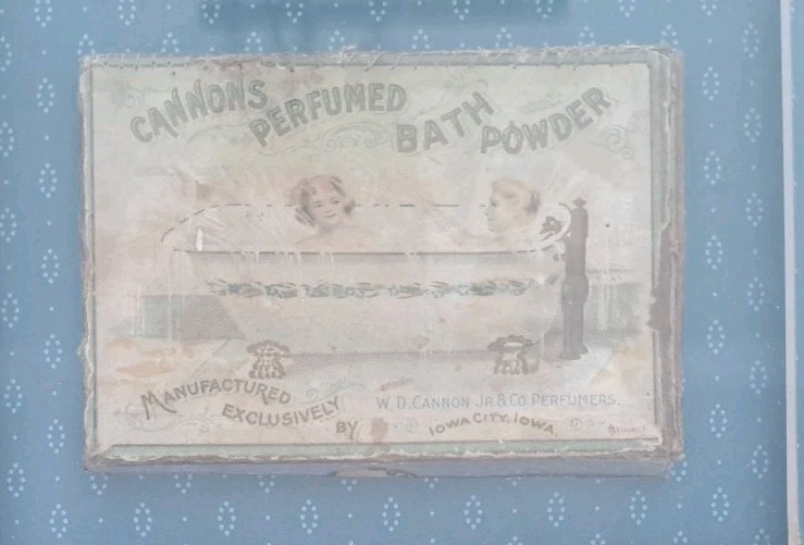 Framed Vintage Apothecary & Vanity Items 18×11″ Ex-Lax Cannon’s Iowa City IA