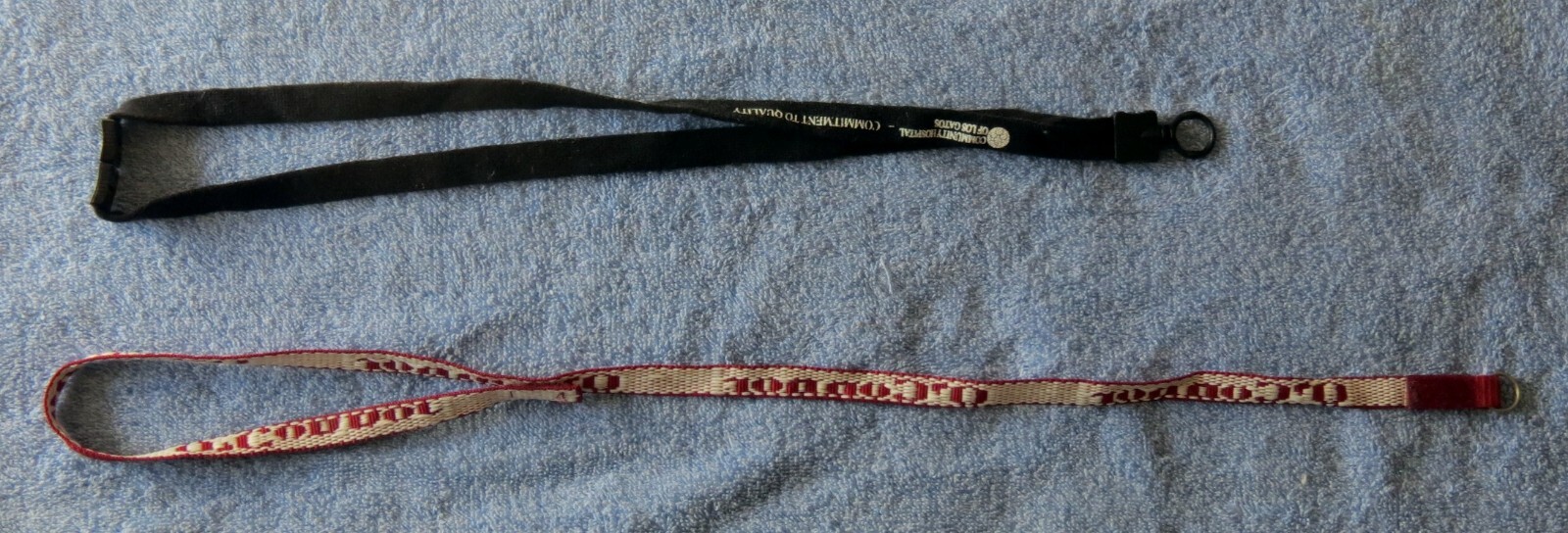 Vintage Late 1990’s Lot of Two South Bay California Hospital Lanyards *NOS/HTF*