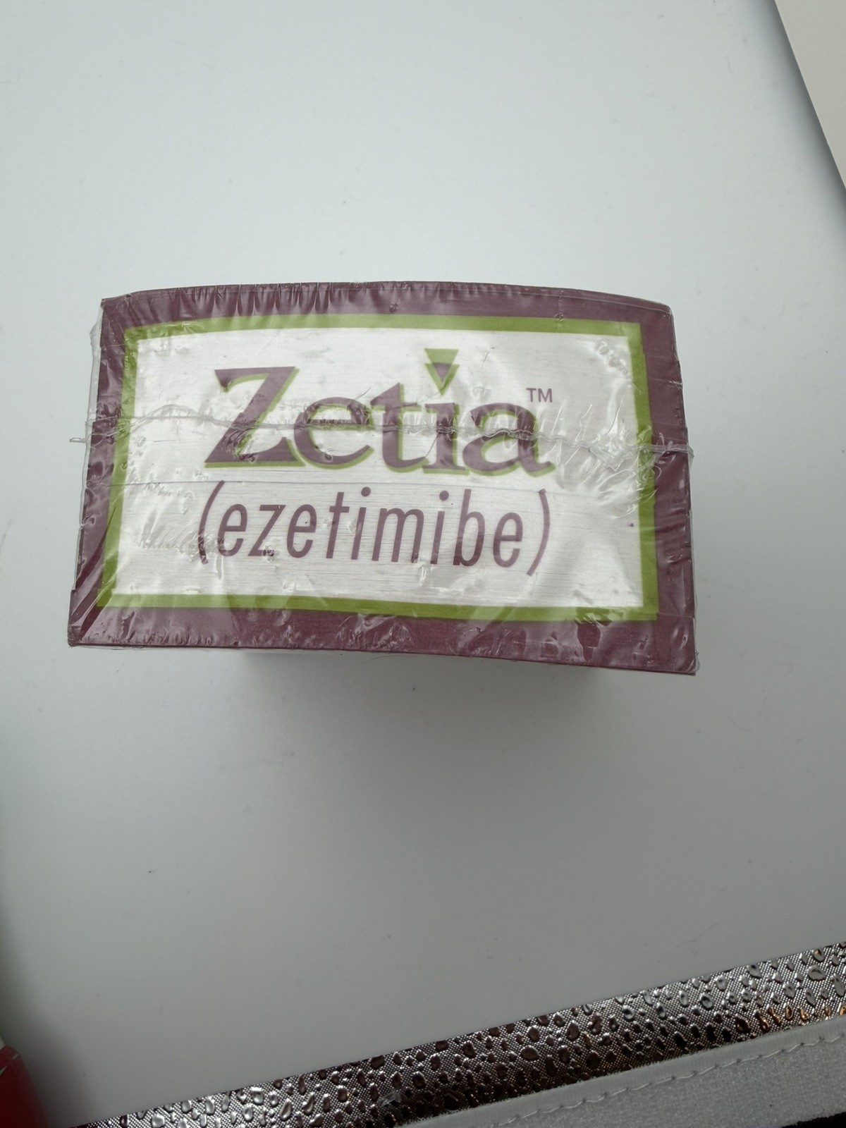 Rx Zetia Drug Rep Pharmaceutical Sealed Note Pad Cube 3.5 X 3.5 X 2” NEW Merck