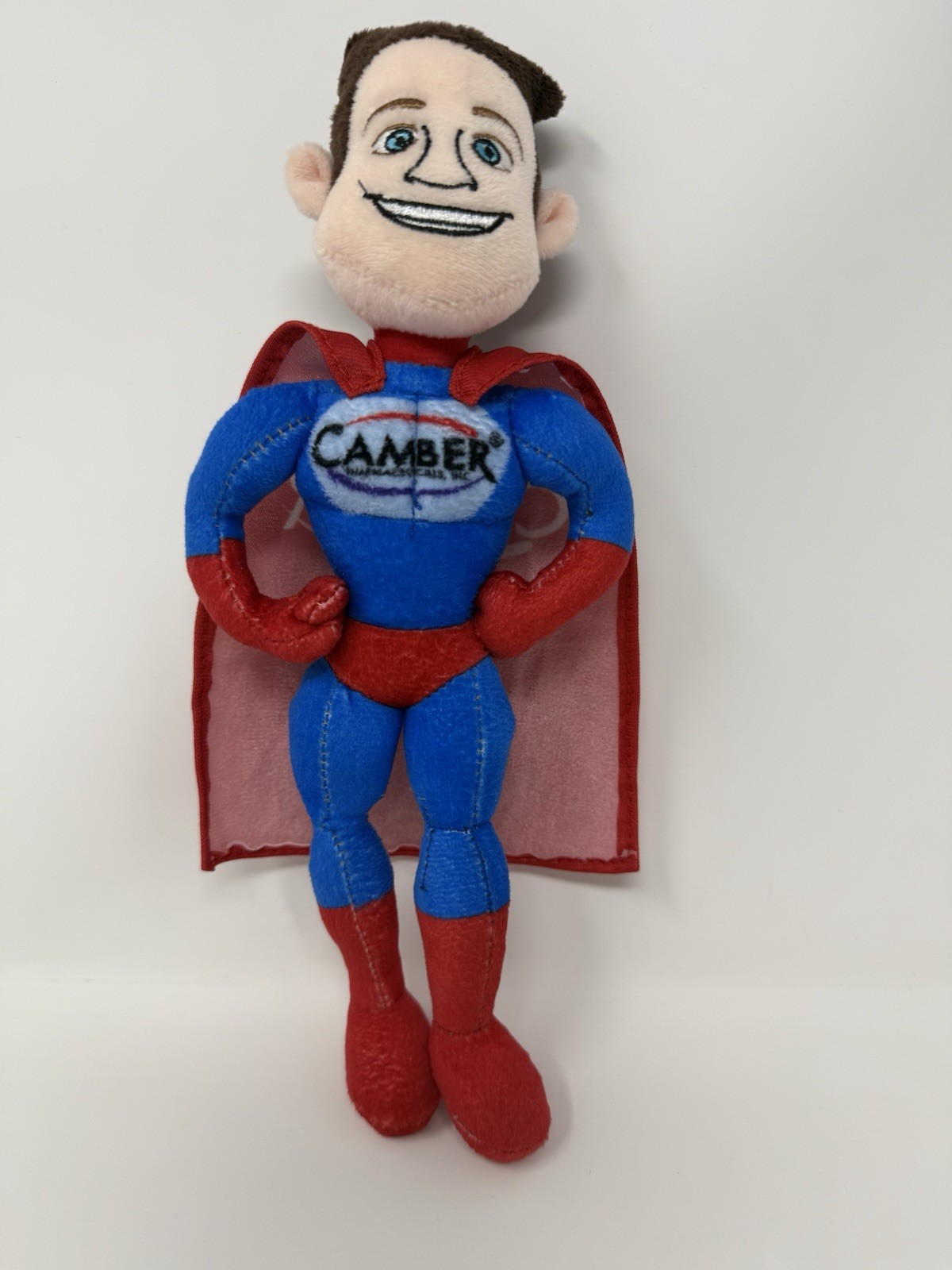 Camber Pharmaceuticals Super Hero Promotional Plush Pharma Promo