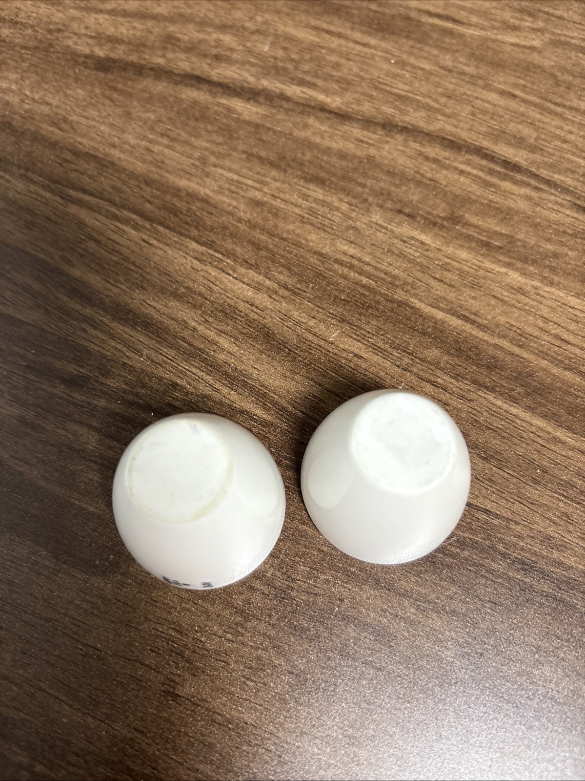 Vintage Coors Porcelain Crucibles Set of 2 Labratory Medical Equipment USA Made