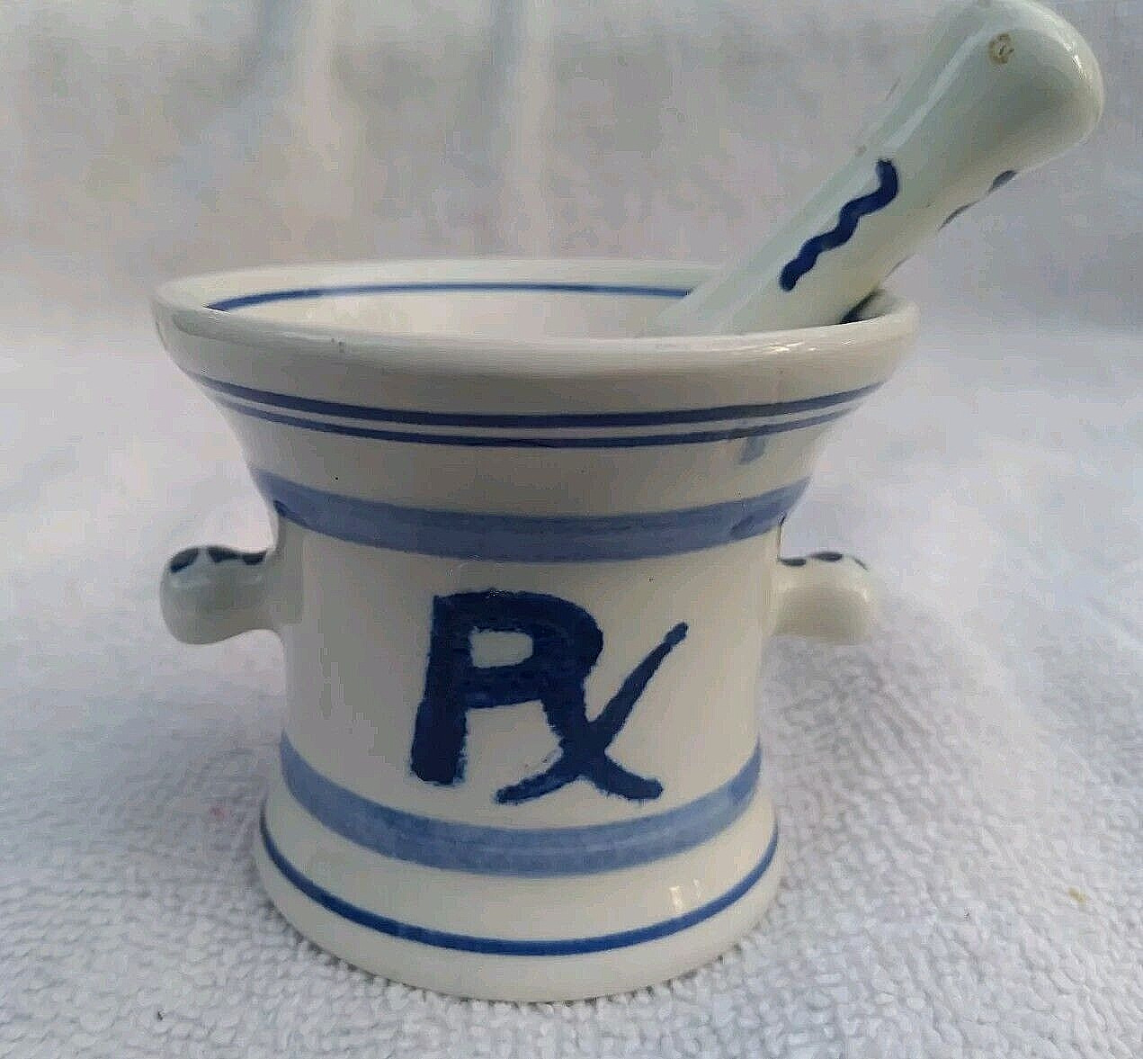 Squibb Rx Mini Mortar Delft Holland Squibb Pharmaceutical