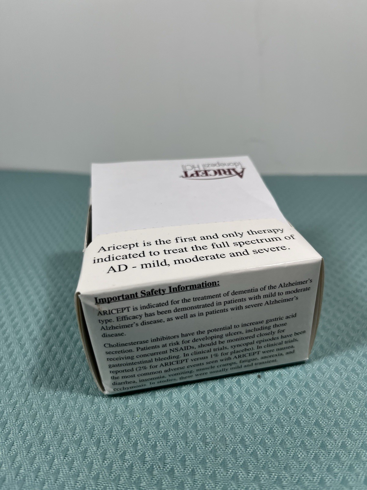 Aricept Pharmaceutical Drug Rep Sticky Notes And Carrier