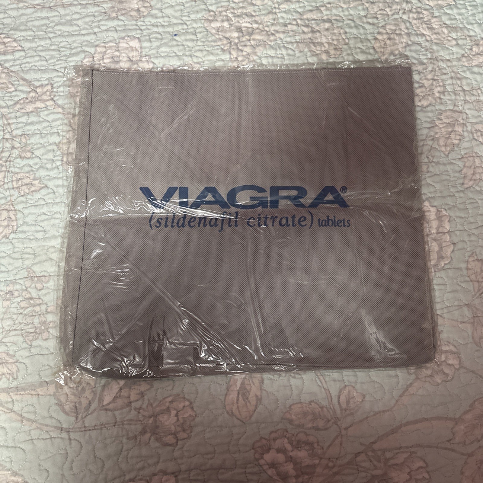 Viagra and Detrol LA Pharmaceutical Drug Rep Advertising Tote Bag NEW